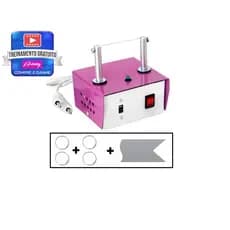 Máquina De Cortar Fitas Fuxico Autêntica + 2 Refis