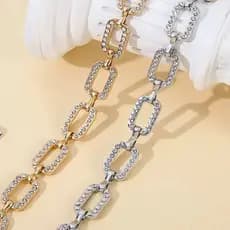 Cinto Corrente Metal Fashion Blogueiras dançando de cintura femininos