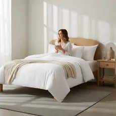 Capa Duvet De Edredom com Zíper Hypercal 400 fios Várias Cores Deluxe Oferta Especial