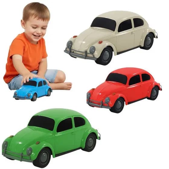 fusca brinquedo carrinho infantil para crianças acima de 3 anos fusquinha clássico