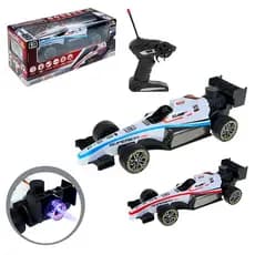 carrinho de controle remoto formula 1  super rápido carrinho solta fumaça presente para criança
