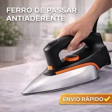 Ferro de Passar Arno Drygliss A Seco 1100W Base Antiaderente