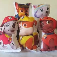 5 Almofadas contornadas 25CM para lembrancinhas festas -  Todos os temas