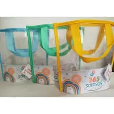 5 Bolsas Transparente Joy M - Sacola personalizada - Lembrancinha - envie o tema no chat