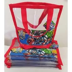 10 Bolsas Transparente Joy M - Sacola personalizada - Lembrancinha - envie o tema no chat