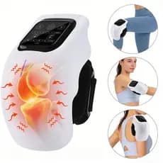 Joelheira De Aquecimento Elétrico 3 Em 1 Massageador De Compressão De Ar Terapia Infravermelha Alívio De Artrite Articul