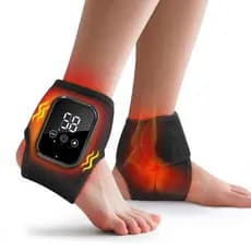 2 Peças Alívio Da Dor Do Massageador Tornozelo, Massageador Sem Fio Com Calor, Envoltórios Aquecidos Para Pés,2000mAh