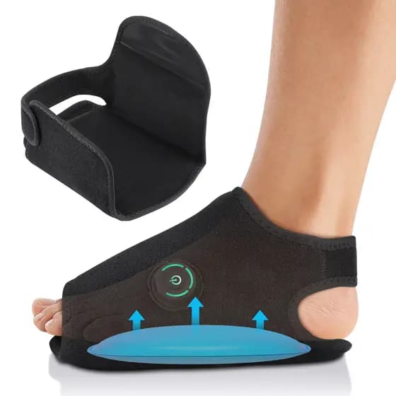 Massageador Elétrico De Pés Para Terapia De Compressão De Ar Circulação E Alívio Da Dor , De Tornozelo , Ponto De Acupun