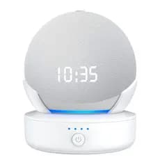 Sokusin 5000mAh Base De Bateria Para Alexa Echo Dot 4a Geração Suporte De Alto-Falante Inteligente