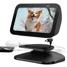 Suporte De Carregamento Sokusin Para Echo Show 5 (3a Geração) Com Porta USB-C E , Inclinação + Montagem Giratória Telefones Celulares Fones De Ouvido