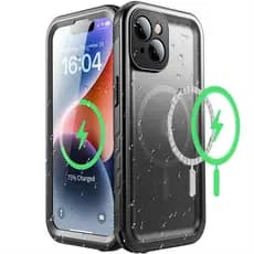 Sokusin IP68 Magnético À Prova Dip68 Água Caso Para iPhone 17 16 15 14 13 Pro Max Plus Ar Natação Mergulho De Telefone C