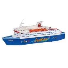 Transatlântico Coleção Máquinas Gulliver, Original, Embarcação Navio Barco Cruzeiro Miniatura