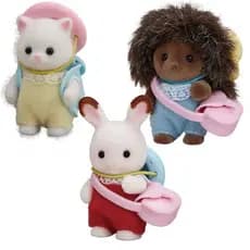 Sylvanian Families Bebê Com Chapéu E Mochila Original, Epoch 5405 5410 5412 5413 5456