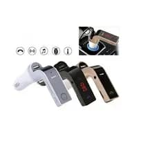 Carregador Para Carro Veicular Bluetooth Fm Transmissor G7 Mp3