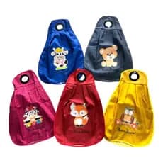 Puxa Saco Matelado para Sacolas Plasticas - Modelo Bordado com Viés Largo