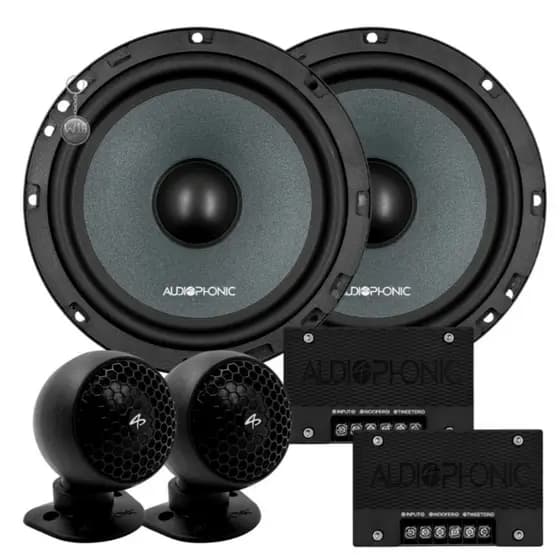 Kit Duas Vias Audiophonic Kc 6.4 Club  6 Polegadas 200w Rms