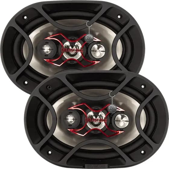 Par Auto Falante Bravox Quadriaxial B4x69x 280w 6x9 Polegadas