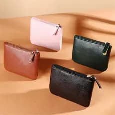 Mulheres Homens Coin Purse Pequena Mudança Carteira Saco Bolsas Zipper Titular Da Chave De Couro Ocasional Novo Design Marca Mini Carteiras
