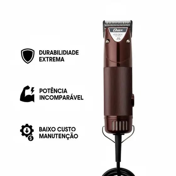 Máquina de Tosa Golden A5 2 veloc. 220V - Oster
