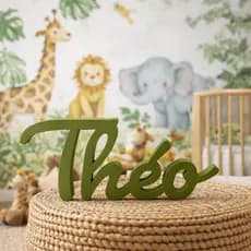 Letreiro Nome 3D Personalizado Decoração Mesa Aniversário Casamento Chá de Bebê Batizado Infantil