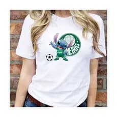 Camisa Feminina Verdao Camiseta PALMEIRAS CAMPEAO