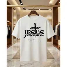 Camiseta católica JESUS O AMOR ME AMOU blusa gospel tshirt moda evangelica camisa religiosa Envio Imediato
