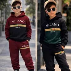 Conjunto Infantil Juvenil Masculino Roupa Estilosa Calça e Casaco Inverno Peluciado 2 ao 12 Anos