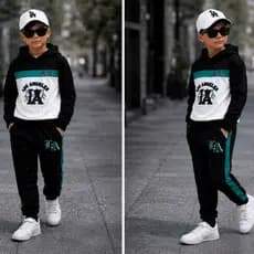 Conjunto de Inverno Peluciado Masculino Calça e Casaco Estiloso Quentinho
