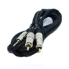 Cabo Profissional P2 Estéreo Com 2 Rca