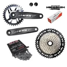 Kit Transmissão Relação 12v Pedivela Single Gts+corrente 12v+k7 12v Gts+mov central
