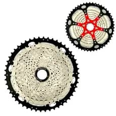 Cassete K7 Absolute 1x12v 11/50 dentes 12v para Freehub 8v/9v/10v/12v MTB