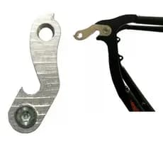 Gancheira KSW Compativel com quadro ksw/lotus/south mtb aluminio aro 29