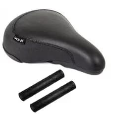 Selim GTS-K Tipo Ddk 243 Bmx Dirt Jump Freestyle Freeride Bike Banco Grau Colorido+ manopla gios colorida bmx bike