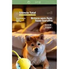 Bola Interativa para Gatos com Movimento Automático