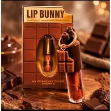Gloss Labial Fran by Lip Bunny 5G Chocolate Hidratante Protetor