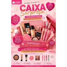 kit surpresa de maquiagem com 12 peças surpresas