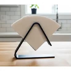 Porta-Filtro de Café Premium – Design Minimalista (Padrão V60-02)