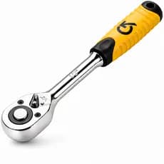 Chave Catraca Reversível Encaixe 1/2 Soquetes Aço Mecânico Profissional Oficina Automotiva Resistent