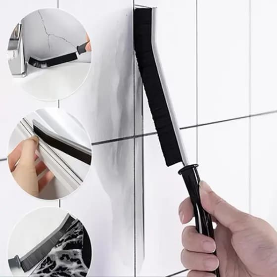 Escova de Limpeza Universal para Fendas, Cantos e Espaços Estreitos