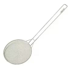 Escumadeira Peneira para Fritura - 50 cm - Modelo Industrial - Batata Pastel Salgados Coxinha - Grande - Metal - PANAMI