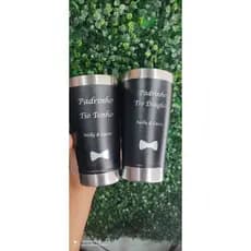 kit 2 copo térmico convite PADRINHO MADRINHA/ DINDO E DINDA personalizado