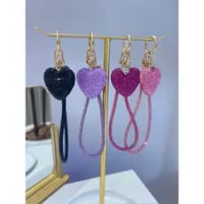 ALÇA CORDÃO DE MÃO PARA CELULAR CORAÇÃO COM STRASS BRILHANTE PARA IPHONE E ANDROID