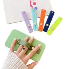 Anel De Silicone Suporte De Telefone Móvel Adesivos Multifuncionais Porta Puxador