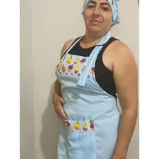 💎 Avental Que Seja Doce – Elegância e Conforto em Oxford ✨👩‍🍳