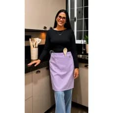 Meio Avental No Tecido Oxford 100% Poliéster 57cm x 69cm- Leveza Conforto e Proteção