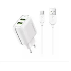 Carregador Usb-c Com Cabo Carregamento Rapido 4.1