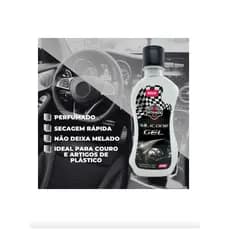 Silicone Gel Para Couros Plásticos Perfumado 300g
