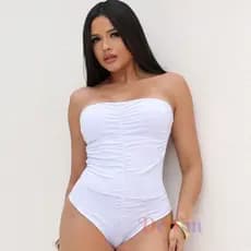 Body Feminino Tomara que Caia Com Bojo Suplex Verão Roupa Blusa