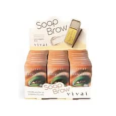 SOAP BROW MODELADOR DE SOBRANCELHAS VIVAI BOX C/24 CÓD.2376