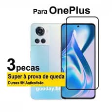 Película Para OnePlus Ace Película Protetora de Vidro Vidro temperado anti-choque Para OnePlus Ace Pro Racing 10 9 8 7 Pro OnePlus 10R 9R 9E 9RT 10T 8T 7T Nord CE 2 Lite Nord 2 2T N20 SE 5G